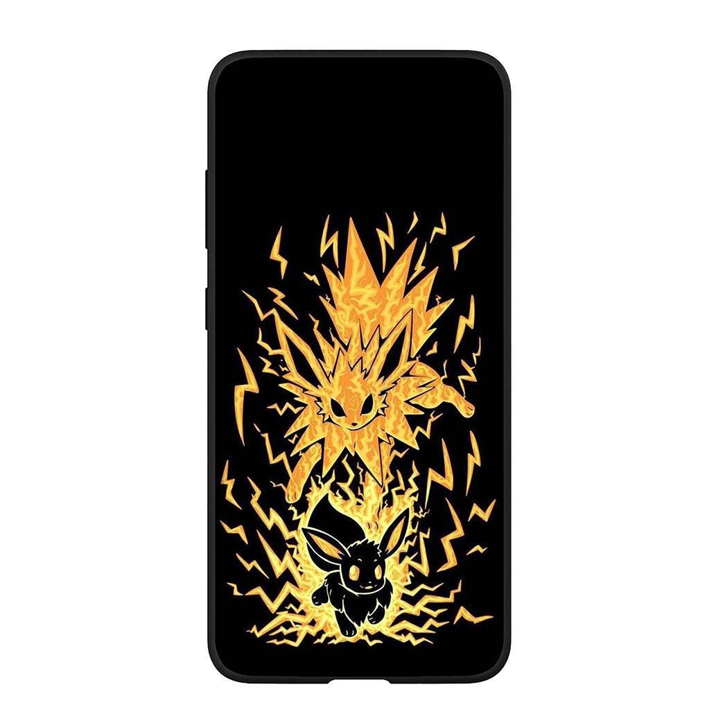 Phone Case for Samsung Galaxy S25 S23 S22 S24 Ultra FE Plus A05 A06 A15 A16 A36 A37 A35 A54 A55 A56 A57 A25 A53 A17 Cartoon Pokemon GO Pikachu Cover for Xiaomi Poco F5 ceil färg