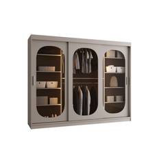 Allegra Garderob 250x200 cm - Beige Garderober & garderobssystem