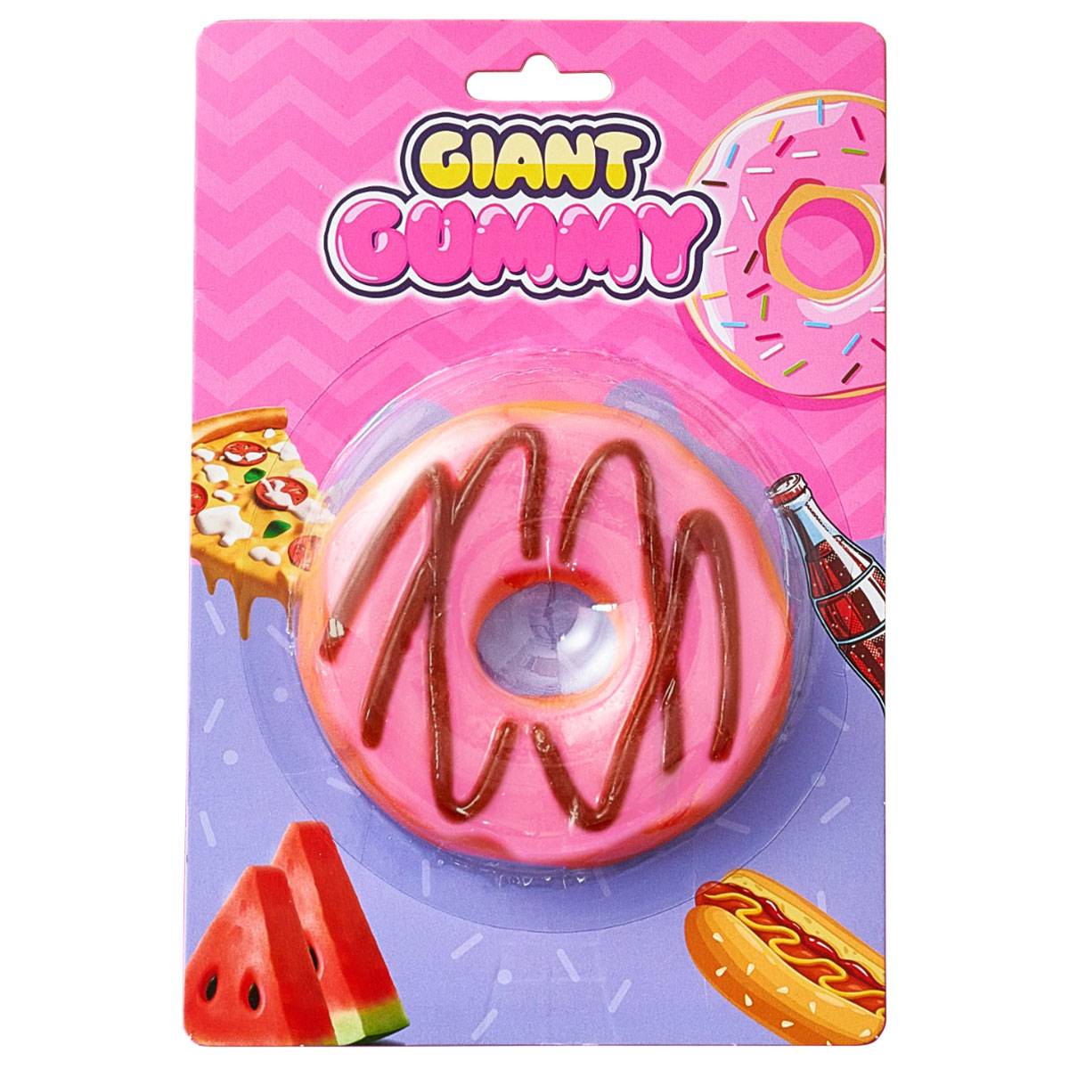 Giant Gummy Pink Donut 150g