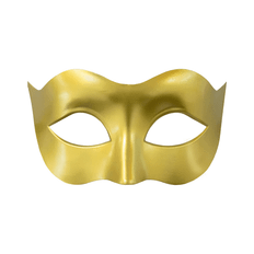 Mask utklädnad Guld - Vuxen