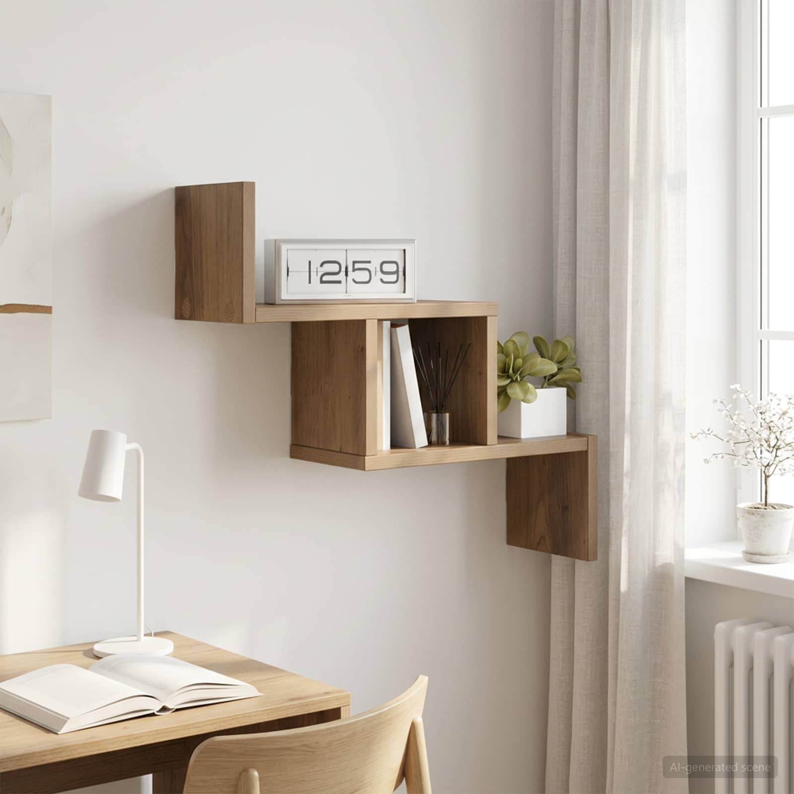 vidaXL Vägg hylla Artisan-ek 48 x 15 x 42 cm Konstruerat trä