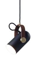 160SB Carronade spot Svart Taklampa