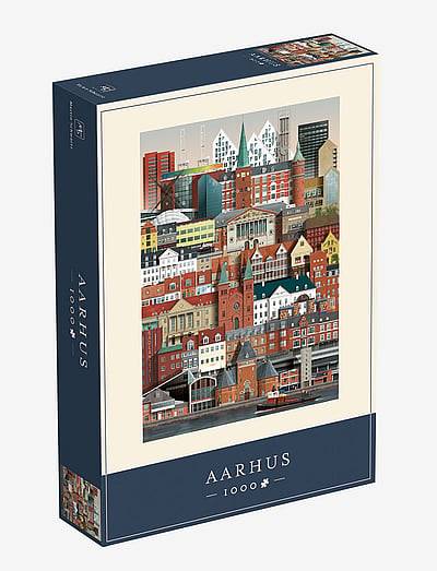 Martin Schwartz Aarhus Jigsaw puzzle (1000 pieces) - Spel & pussel - MULTI COLOR / clear