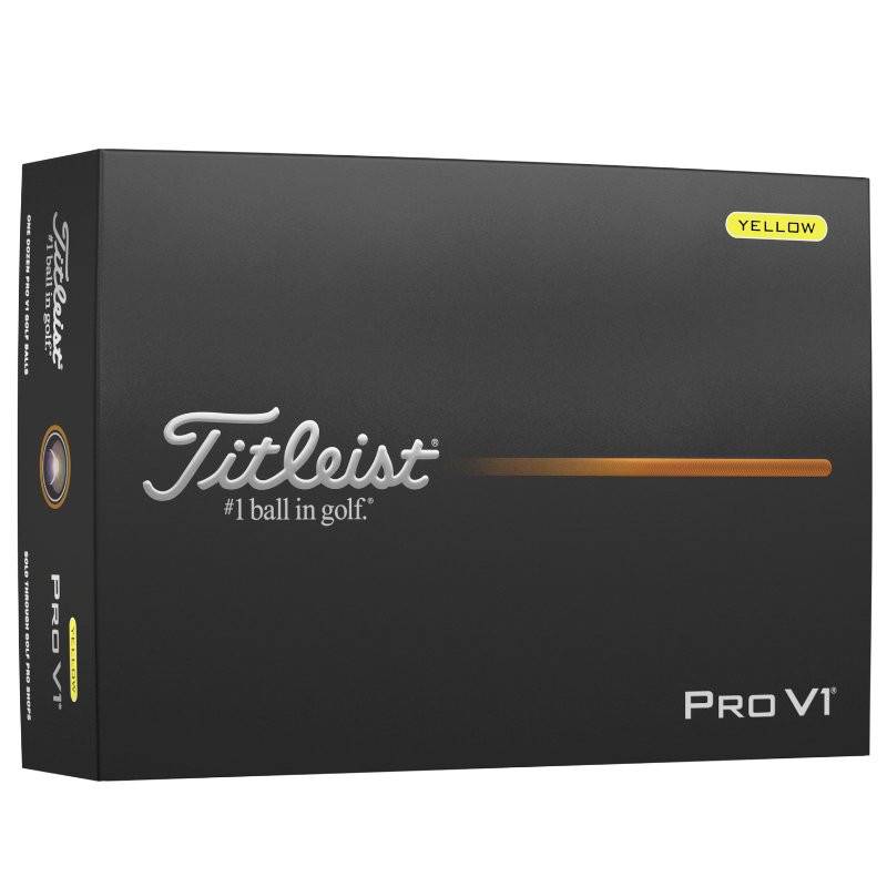 Titleist Pro V1 gul