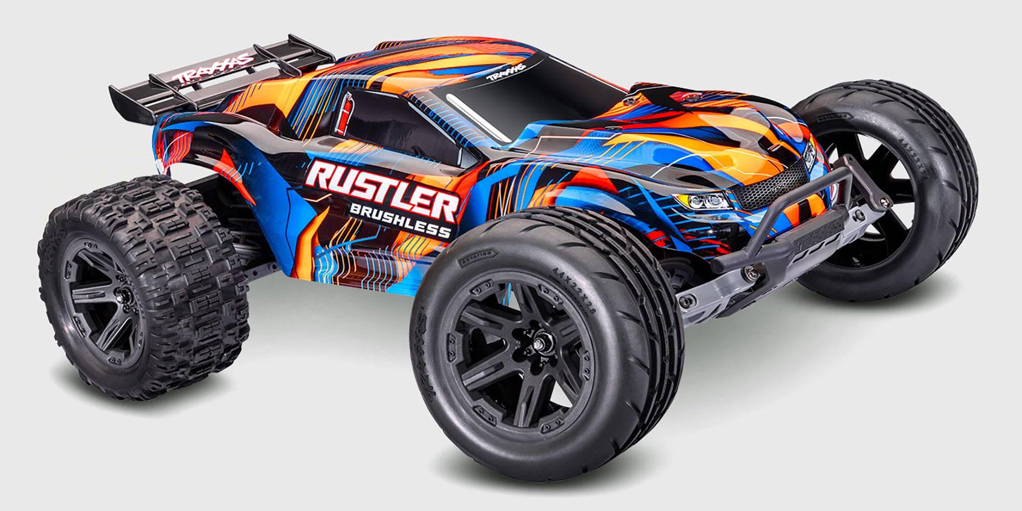 Rustler 2WD Brushless - Orange
