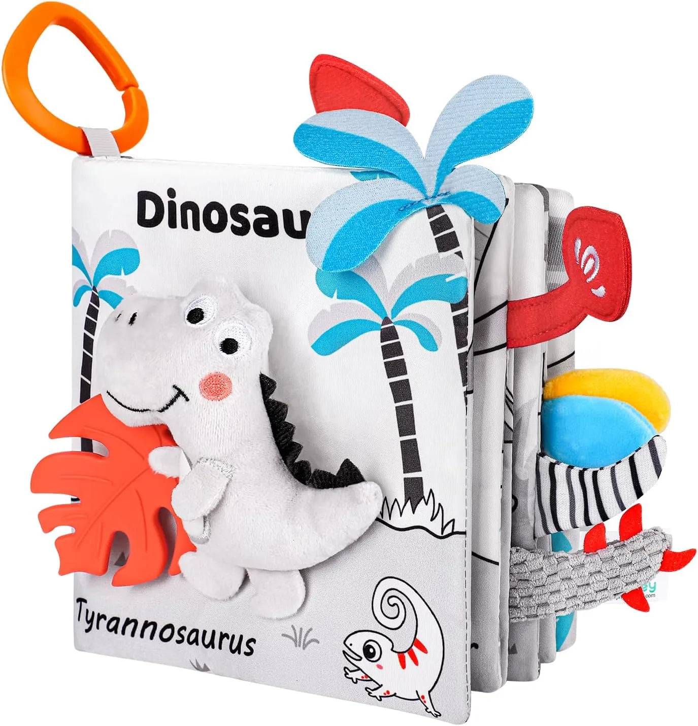 Montessori Baby Soft Book - Dinosaurs
