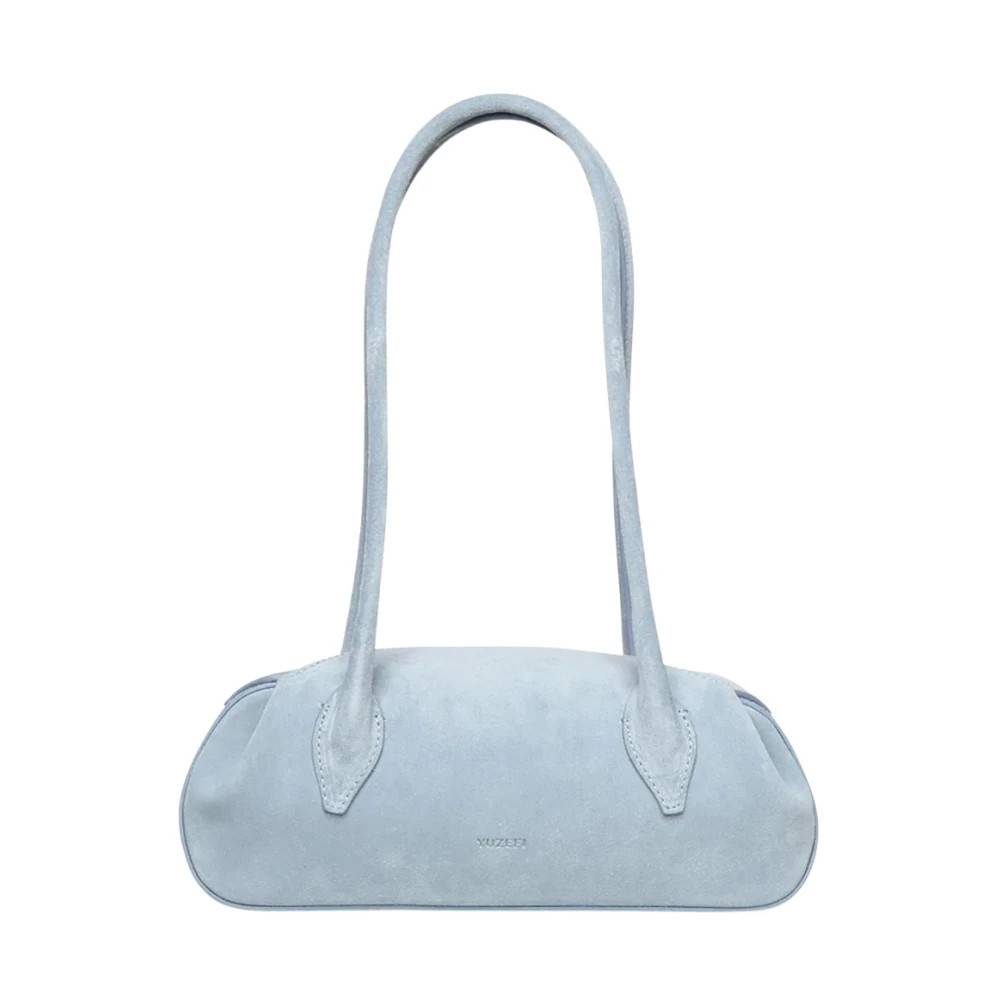 Yuzefi Oyster Skuldertaske - Tasker - Dame - Blå - ONE SIZE - Uld