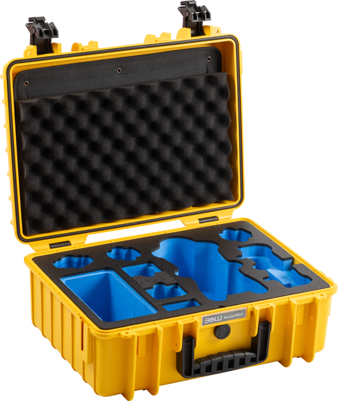 B&W Outdoor Cases BW Outdoor Cases Type 5000 for DJI Mavic 4 Pro / Yellow