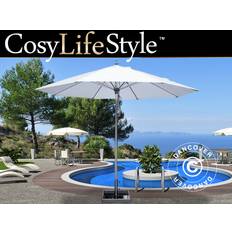 Parasol Haveparasol Bermuda, Ø3m, Hvid