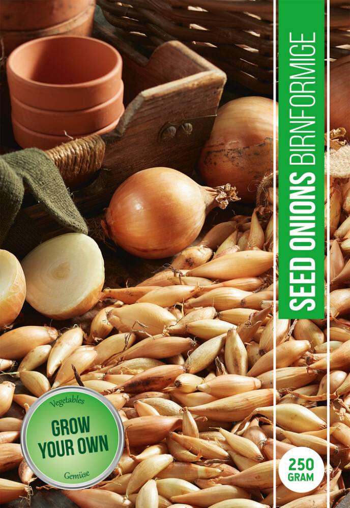 GRÖNSAKSFRÖ GUL LÖK BIRNFORMIGE 250G