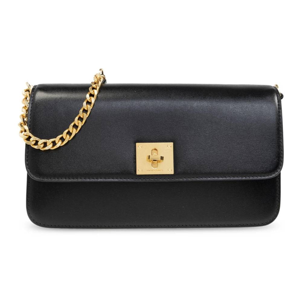 Golden Goose Gioia Skuldertaske - Tasker - Dame - Sort - ONE SIZE - Uld