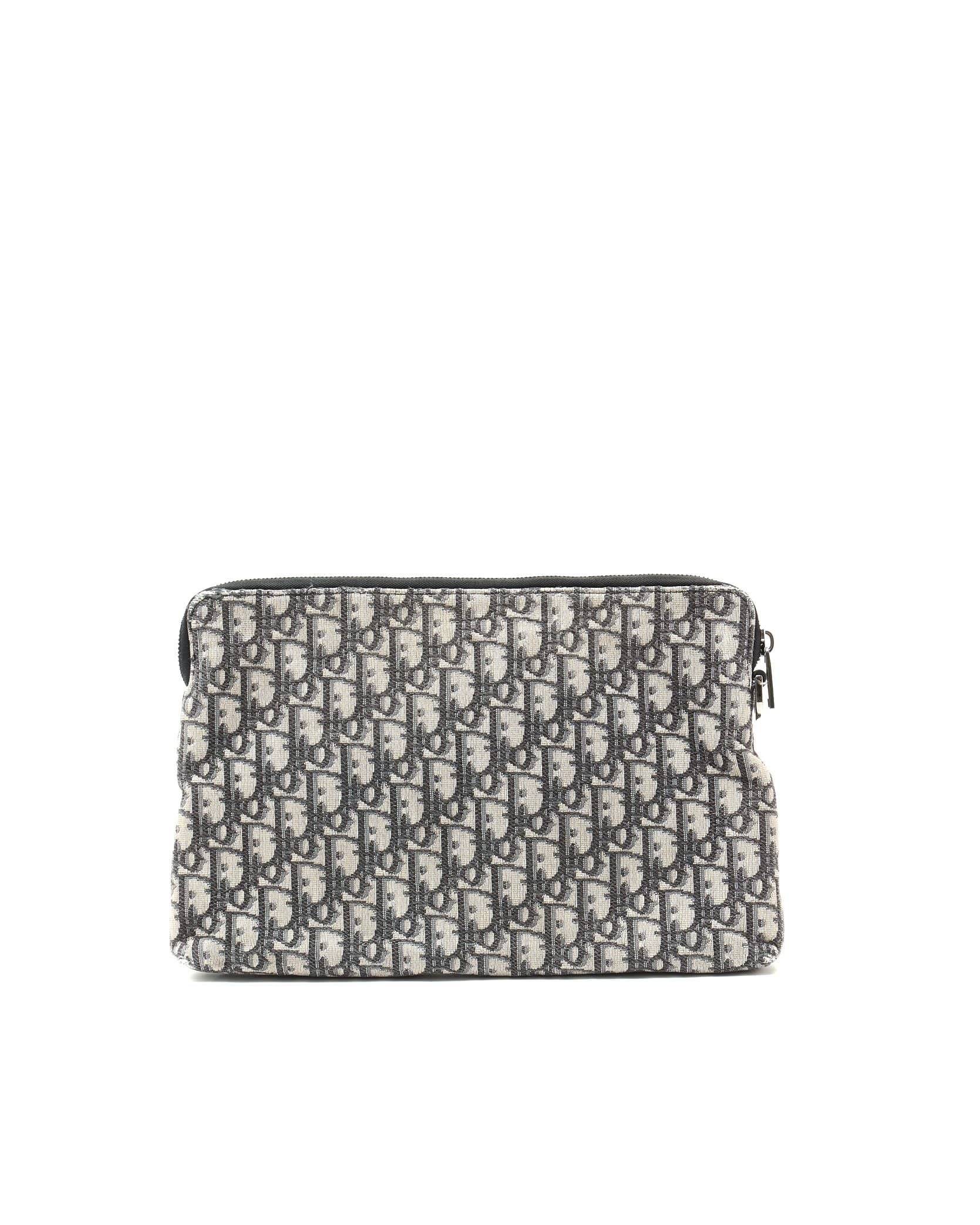 Christian Dior Diorissimo Clutch Bag - Navy - One Size