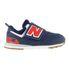 New Balance Lära Gå Skor - 574 - Marinblå/Team Röd - New Balance - 21 - Lära gå skor