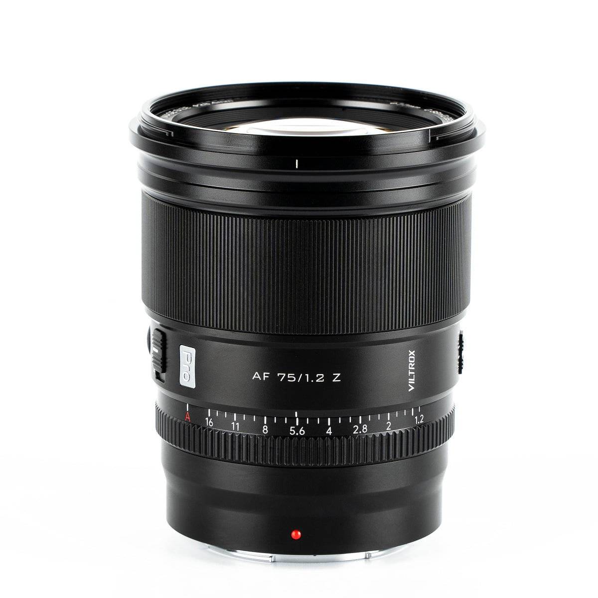 Viltrox 75/1.2 Pro AF STM till Nikon Z-fattning