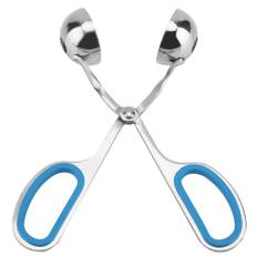 Stainless Steel NOn sticky Meatballs Rice Balls Clip Maker Mold Kitchen Tool (Blue) blå