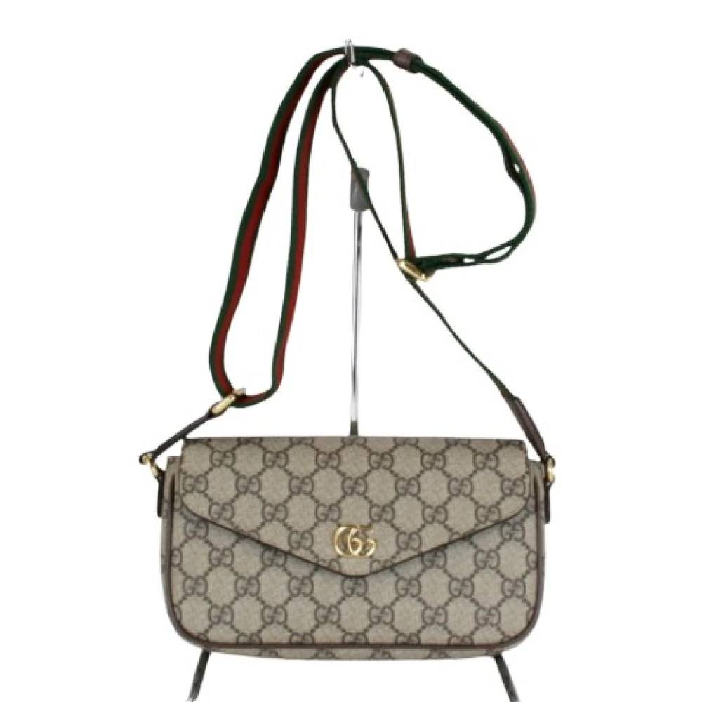 Gucci Vintage - Pre-owned GG Supreme Axelremsväska Vintage - Dam - ONE Size -