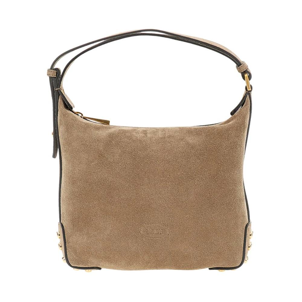 Tod's Skindtaske - Tasker - Dame - Beige - ONE SIZE - Uld