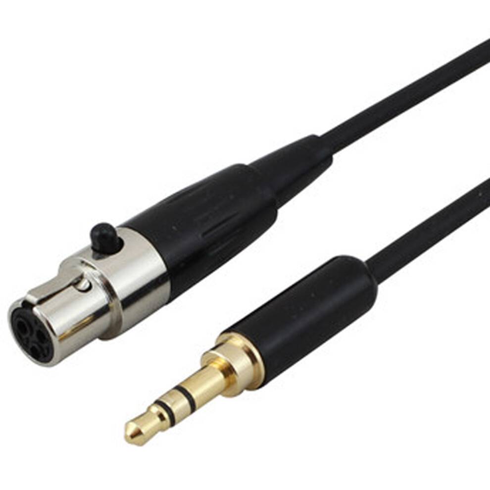 2X 3.5mm Jack to 3Pin XLR Female for BM800 PC Headphone Mixer Microphone Stereo Camera Amplifier 0.