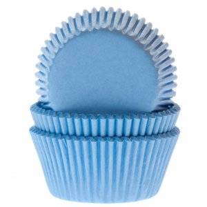 Muffinsformar - Ljusblå - 48-pack