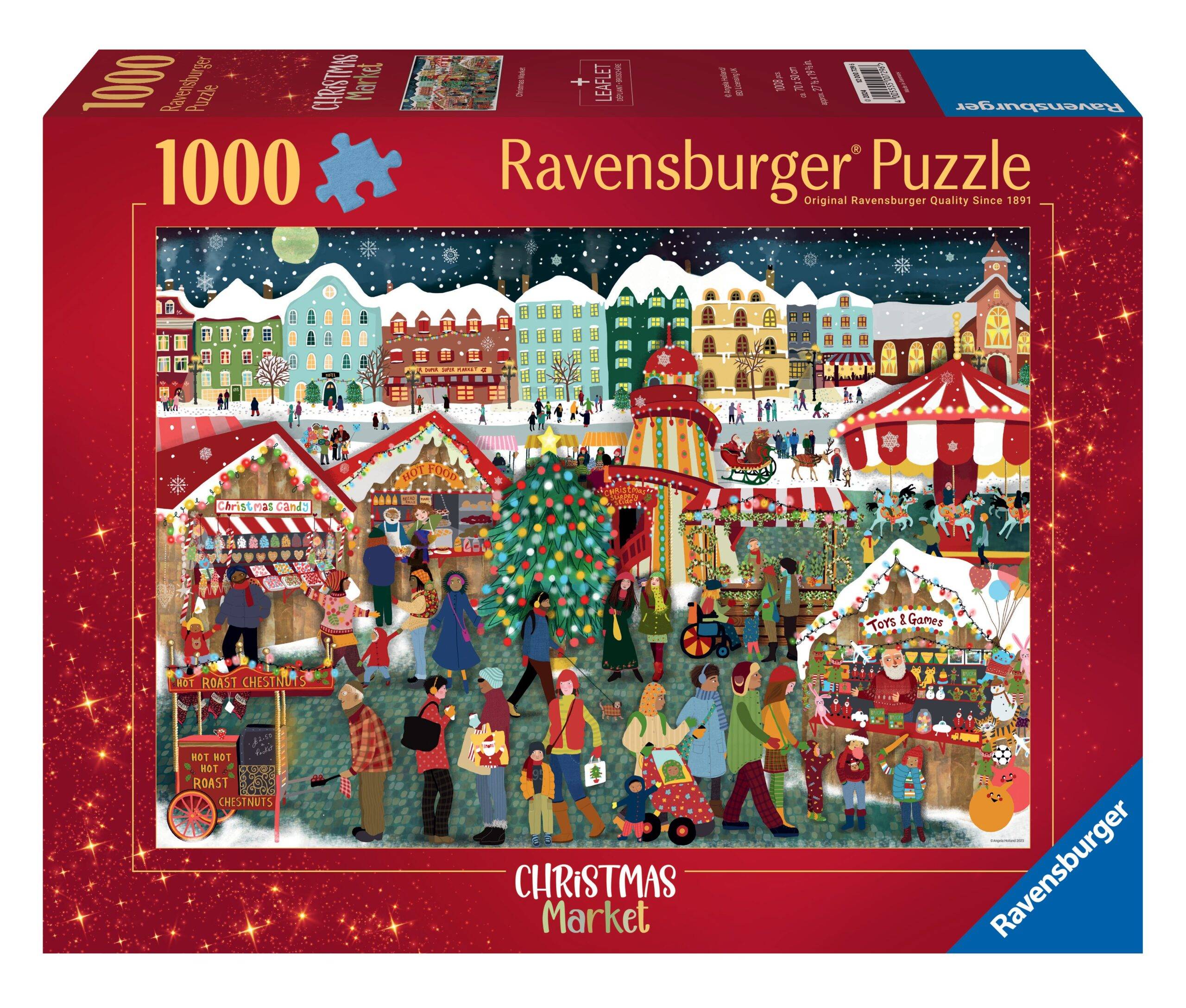 Ravensburger Puzzle Christmas Market 1000p
