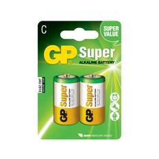 GP Batteri 14A LR14/C 1,5V 2 stk