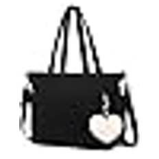 Cord Tote Bag Ladies Shoulder Bag Large Shopping Bag Handbag Shoulder Bags for Work Office Travel Shopping School
