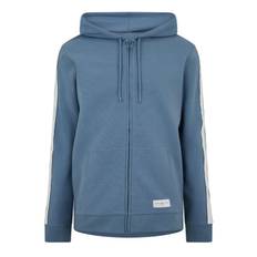 Tommy Hilfiger Long Sleeved Full Zip Hoodie - Blue Coal DYM