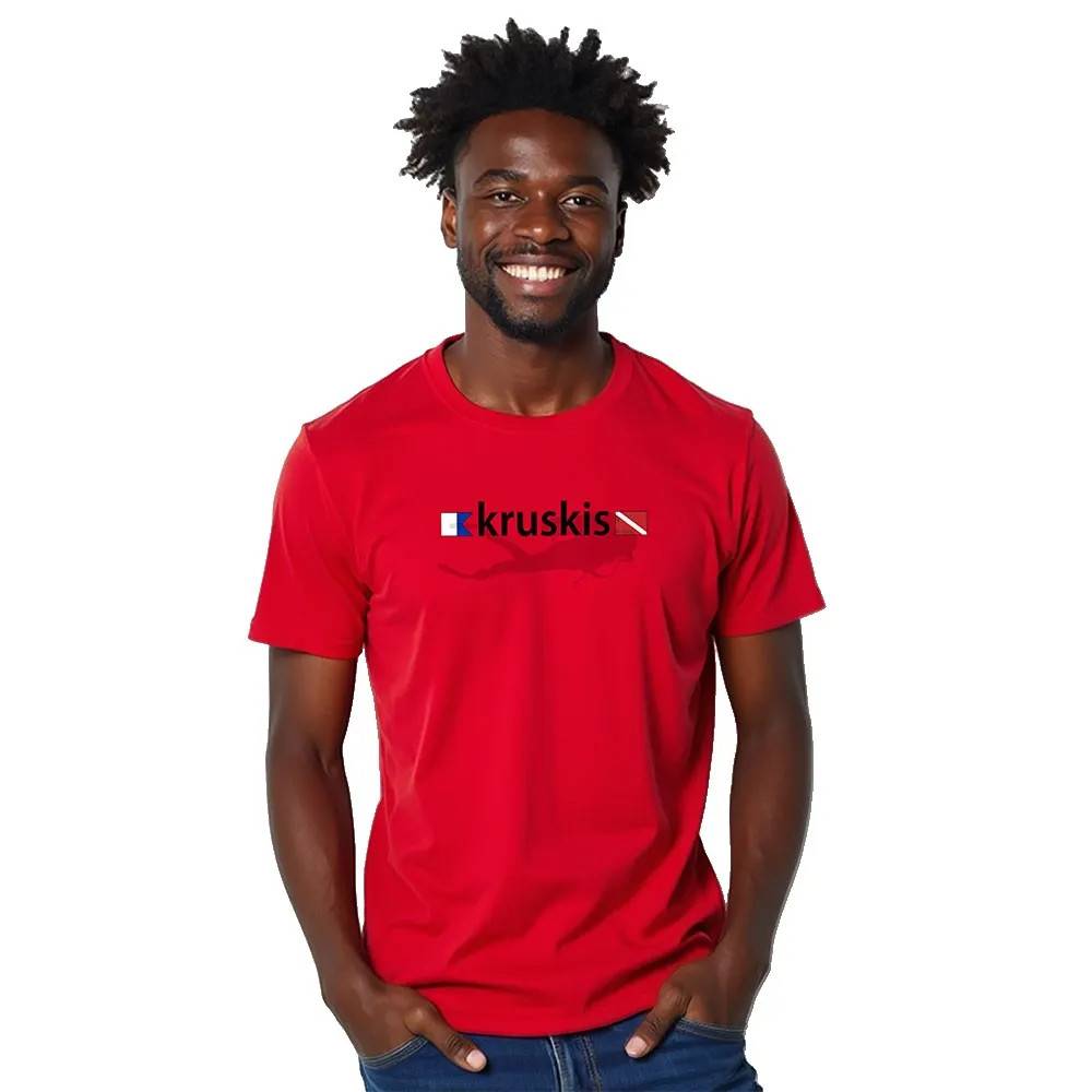Kruskis Diver Flags T-shirt Med Korte ærmer