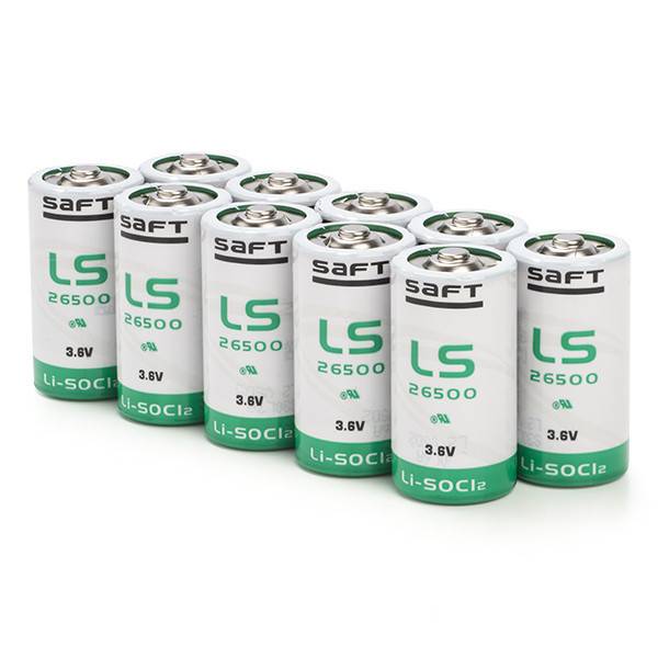 Saft LS26500 | 3,6V 7,7Ah | C batteri 10st