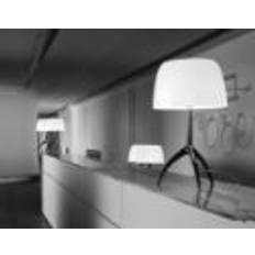 Foscarini Lumiere Grande Bordlampe H: 45 cm - Alluminio/Bianco