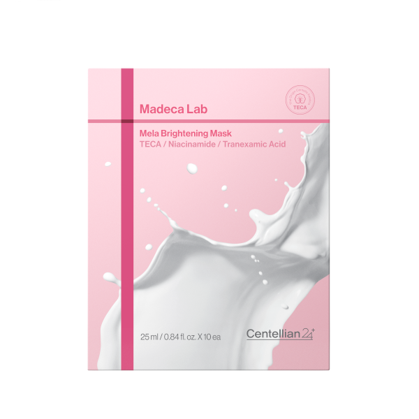 CENTELLIAN 24 - Madeca Lab Mask Mela Brightening V2 - 25ml × 10ea - No Color