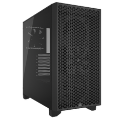 Corsair 3000D Airflow Mid-Tower Case Black, Tempered Glass, ATX - Svart