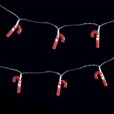 The Spirit Of Christmas 2.2M Battery Operated Candy Cane Led String Lights