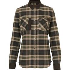 Härkila Aivak L/S skjorta Women Olive 2XL - (2XL)