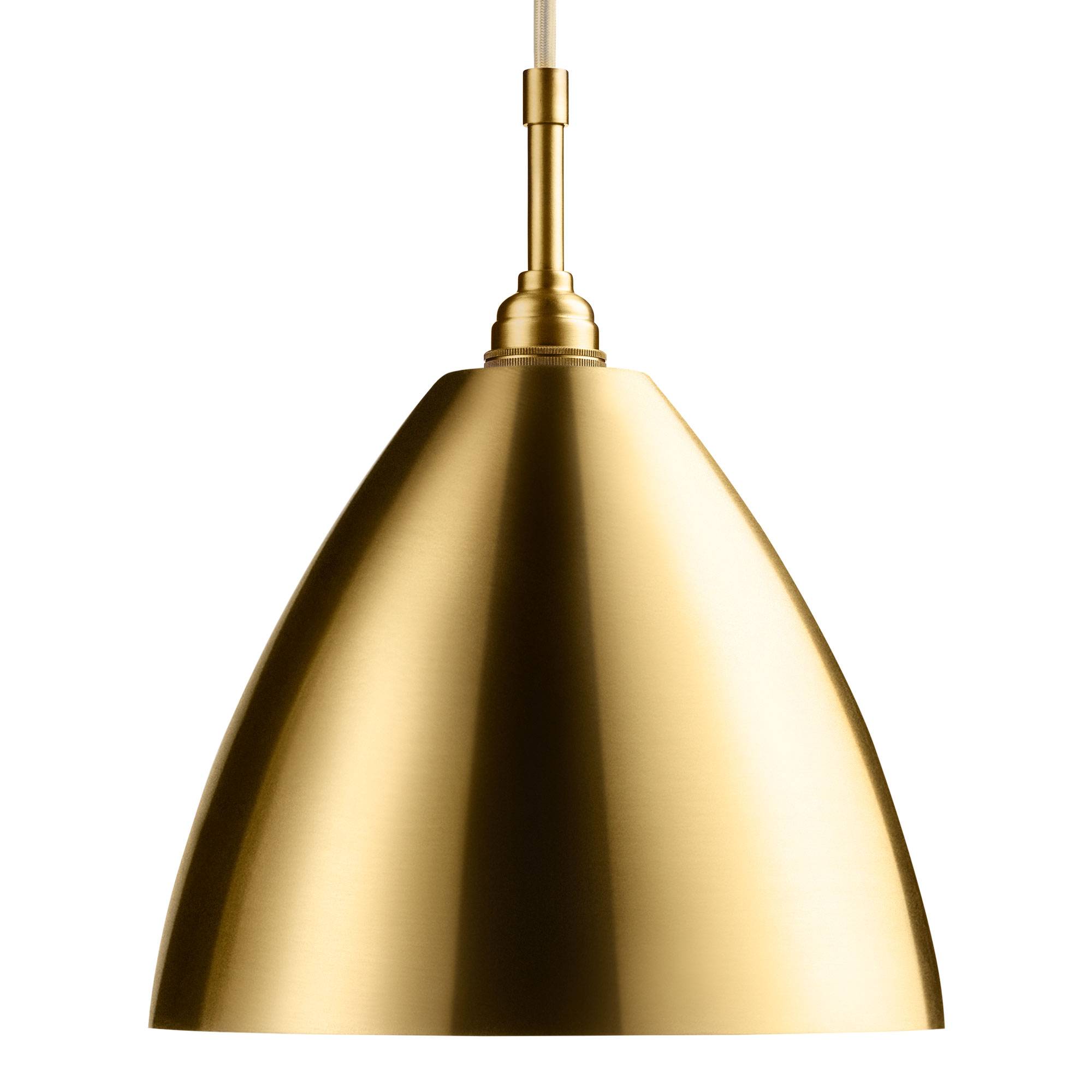 Gubi Bestlite BL9 Pendel Ø21 cm Brass Shiny brass.