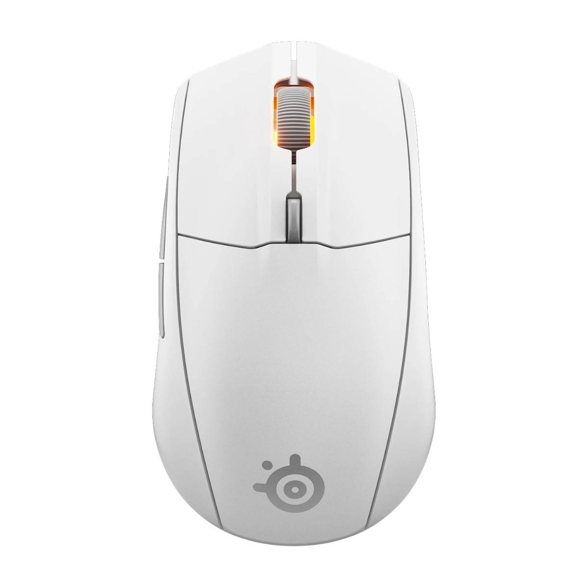 SteelSeries Rival 3 Gen 2 trådløs gaming mus, hvid.