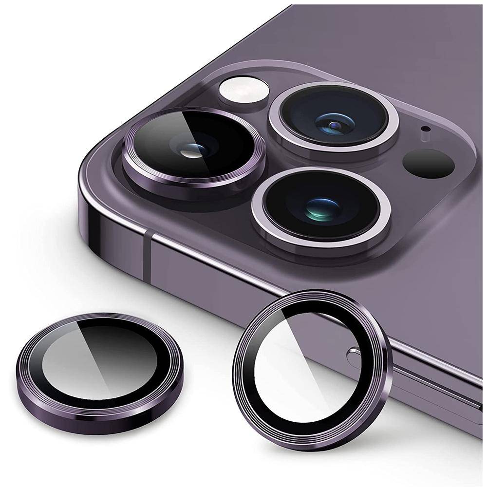 Deep Purple kameralinsskydd för Iphone 15 14 Pro Max Plus 13 12 Mini 11 14Pro 14Plus 11Pro Iphone14 13Pro 12Pro Glasskyddsfilmtillbehör gyllene