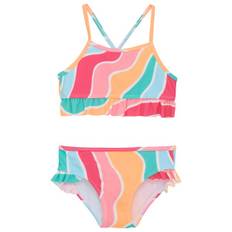 Color Kids Kid's Bikini with Frills AOP Bikini Børn størrelse 116 farve pink
