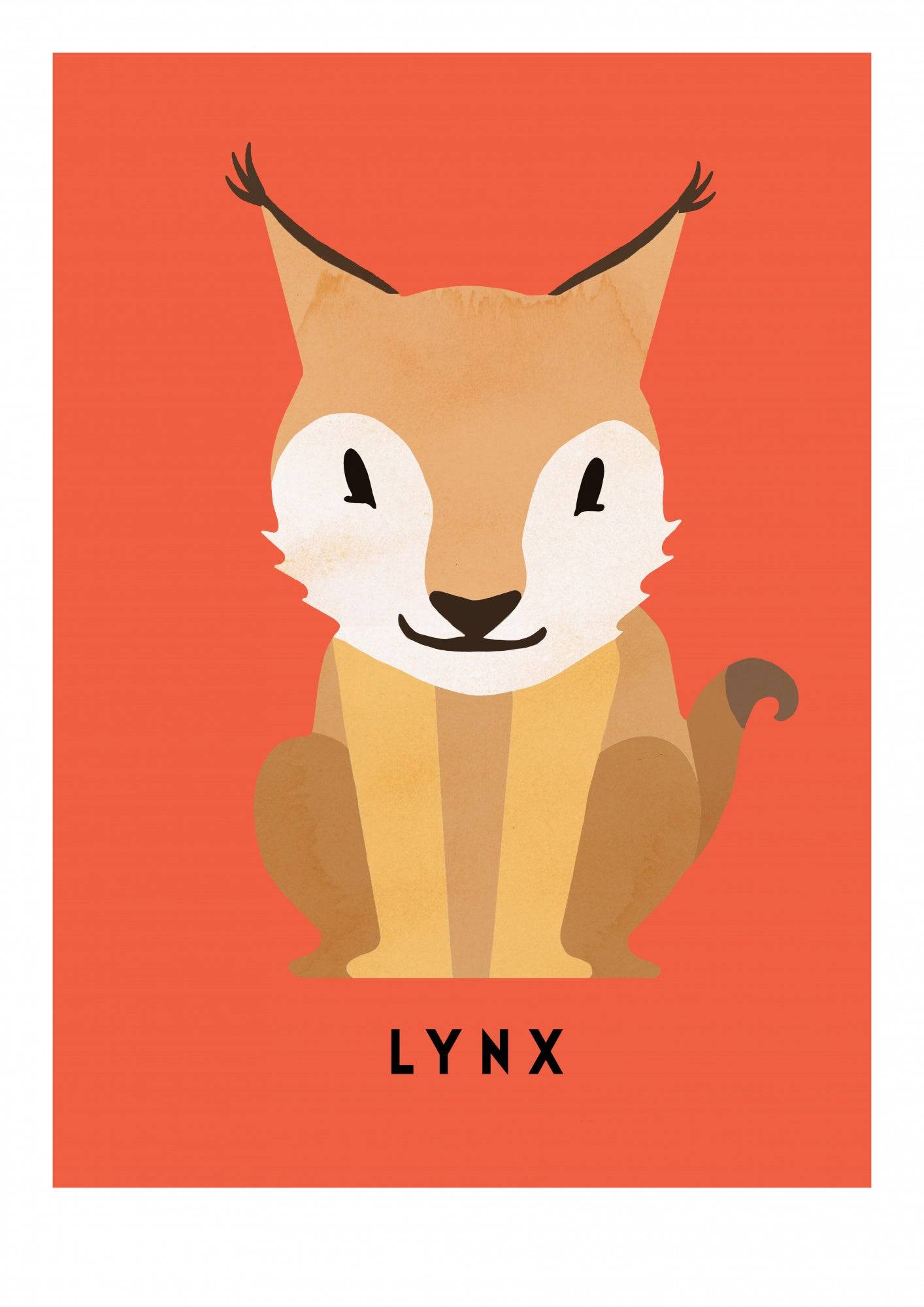 Lynx Poster och Canvastavla - Poster / 21x30 cm