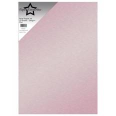 Paper Favourites - Pearl Paper - 240gr. - A4 - Pink