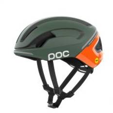 Cykelhjelm Poc Bike Omne Beacon MIPS (Fluorescerende orange AVIP/Epidote Green Matt)