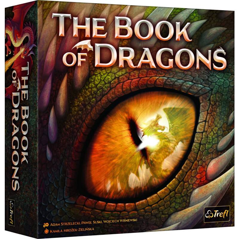 Trefl - The Book of Dragons - Das Buch der Drachen - Brettspiel,...