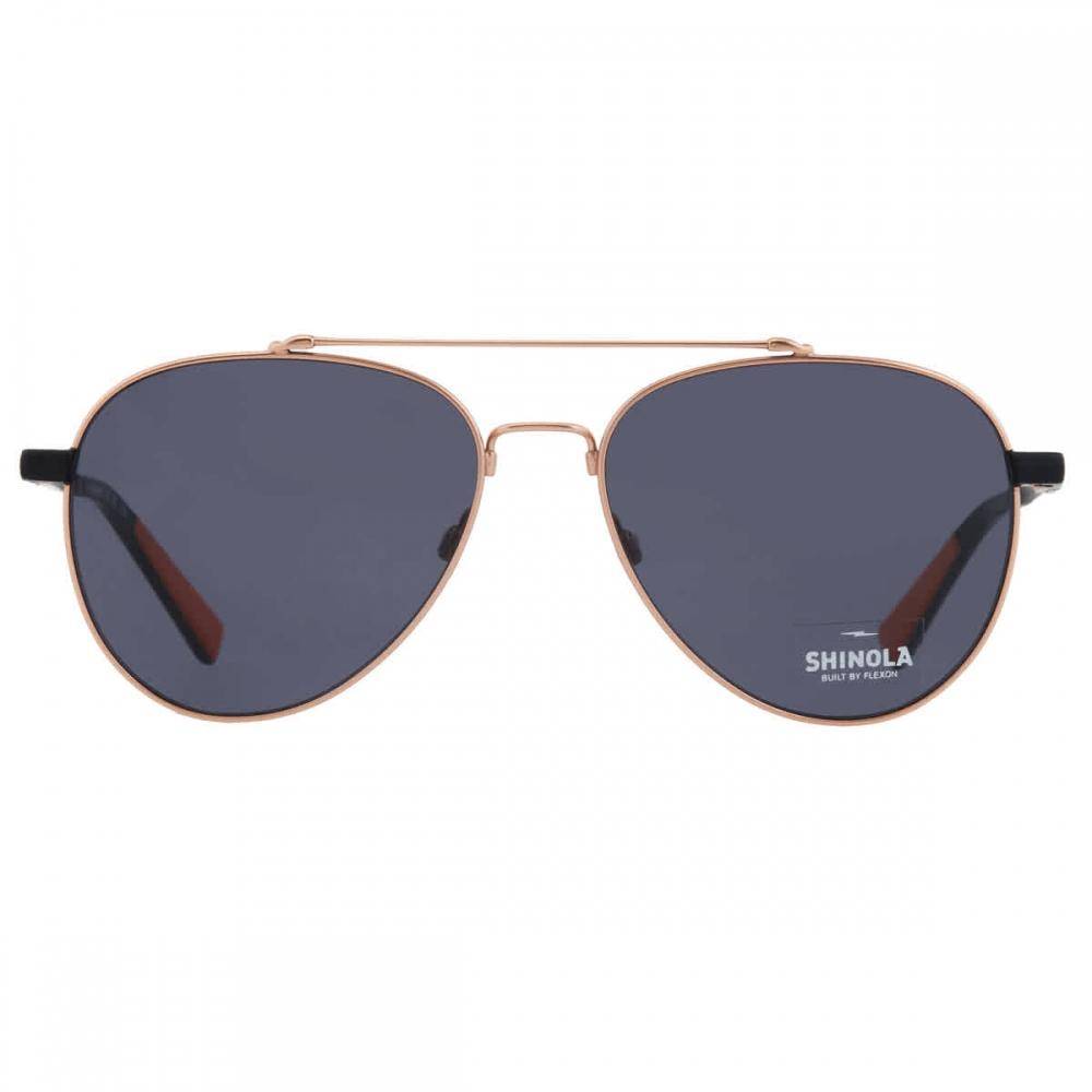 Shinola Grey Pilot Unisex Sunglasses Sh2101s 784 56 Multi