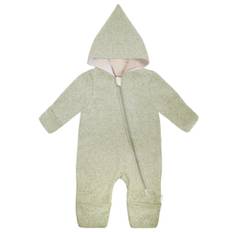 maximo Baby's Overall Baumwollfleece Jerseyfutter Overall Barn Storlek 50/56 Färg beige