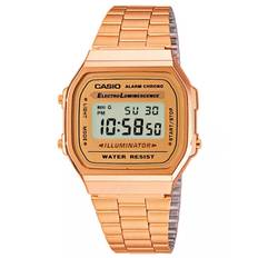 Casio Vintage A168WG-9EF - Unisex - 36 mm - Digital - Quartz - Plexiglas - Gold (21 mm)