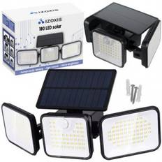 Solcellslampa 180 LED med rörelse- och skymningssensor – 180 LED, IP65, justerbar 300°