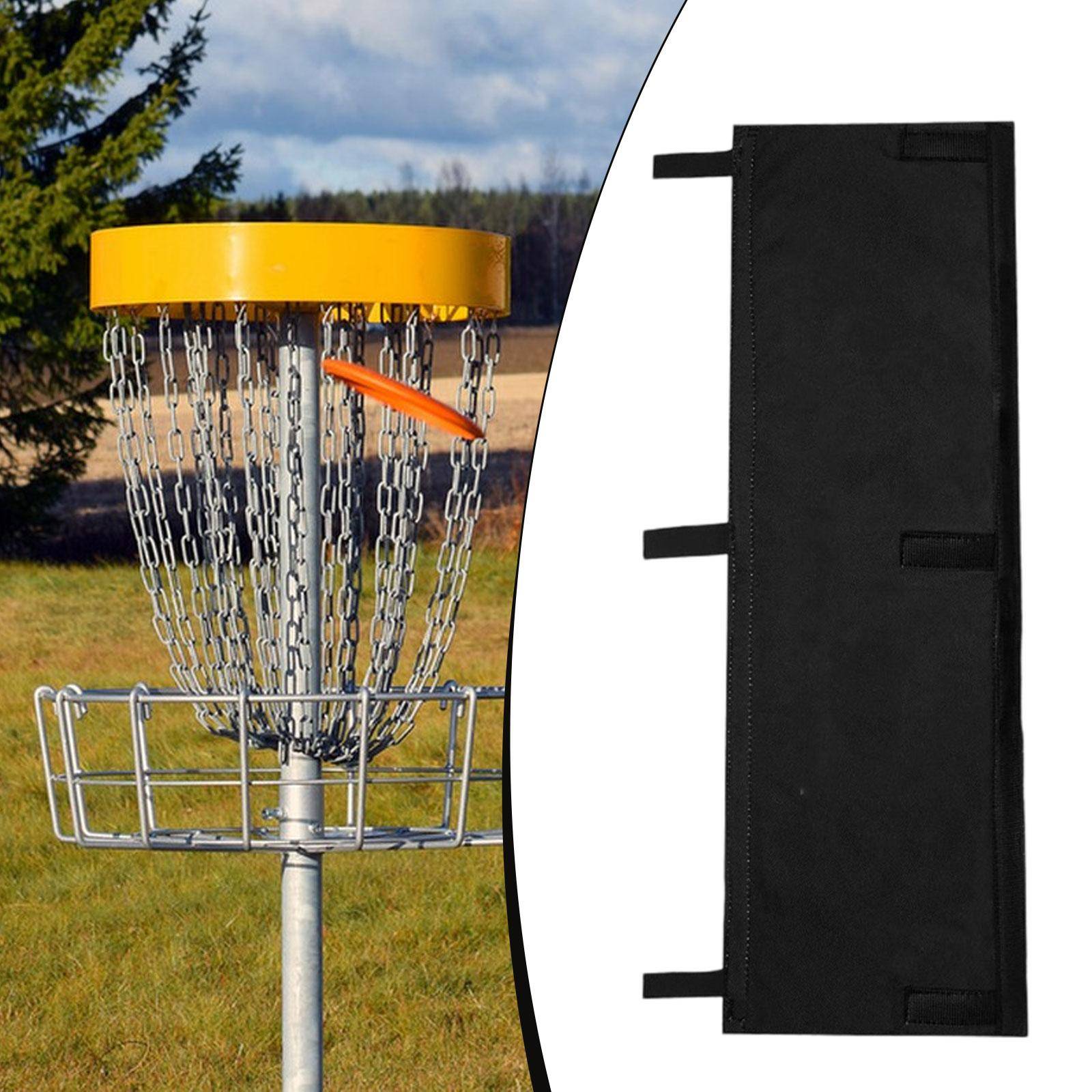 Discgolfkorg Silence Discs Golfmål Brusreducerande Tyst Övning Lätt att Använda Tystare Lättvikt Snabb Installation gul