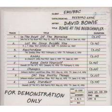 David Bowie Bowie At The Beeb - Sampler / Box 2000 UK CD album BEEBPRO6872