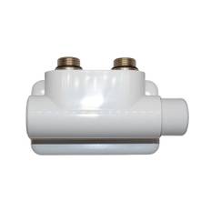 Kriss Ventilsats Twin Manuell - Vit / Vänster