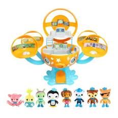 Octonauts Octopod Castle Lekset Kompatibelt Toy 8 Tecken Barnacles Peso Kwazii Dashi Action Figrues